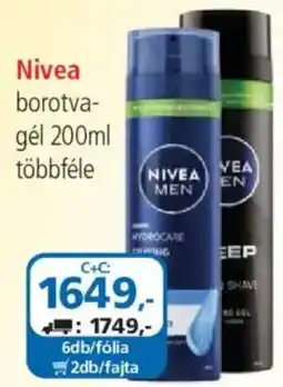 ÁRKLUB Nivea borotva-gél ajánlat