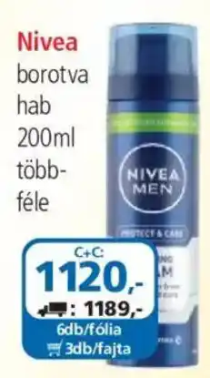 ÁRKLUB Nivea borotva hab ajánlat
