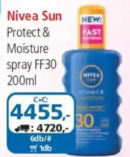 ÁRKLUB nivea sun protect & moisture spray ajánlat