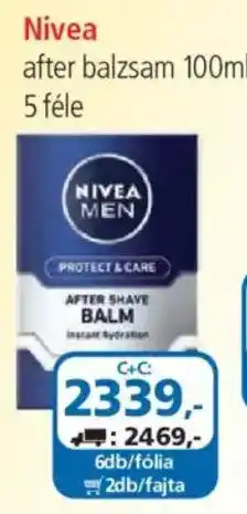 ÁRKLUB Nivea men after shave balm ajánlat