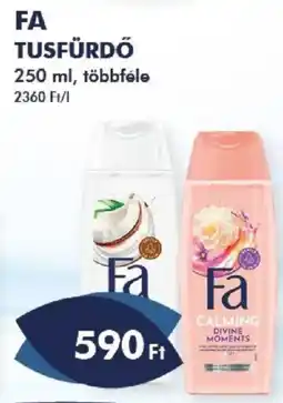Azúr Fa tusfürdő ajánlat