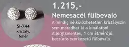 Betly Nemesacél fülbevaló ajánlat
