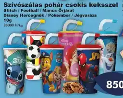 Azúr Szívószálas pohár csokis keksszel ajánlat