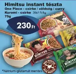 Azúr Himitsu instant tészta ajánlat