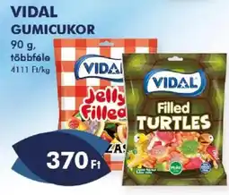 Azúr Vidal gumicukor ajánlat