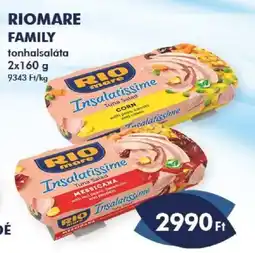 Azúr Riomare family tonhalsaláta ajánlat