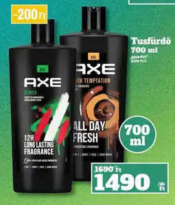 Vil-For axe tusfürdő ajánlat