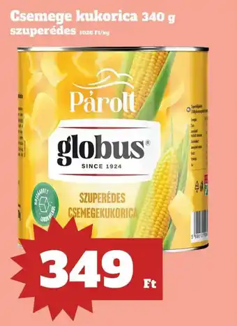Vil-For globus szuperédes csemegekukorica ajánlat