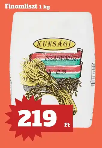 Vil-For Kunsági búzafinomliszt ajánlat