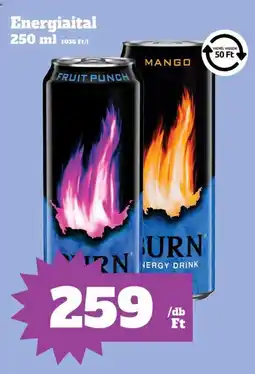 Vil-For Burn energy drink ajánlat