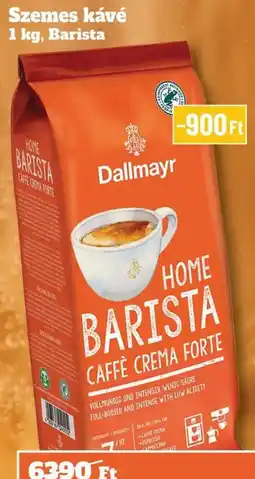 Vil-For Dallmayr home barista ajánlat