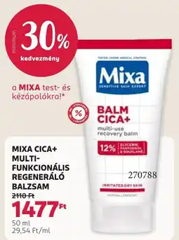 Rossmann Mixa multi-funkcionális regeneráló balzsam ajánlat