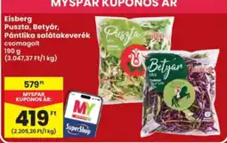 Interspar Eisberg puszta, betyár, pántlika salátakeverék ajánlat