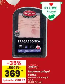 Interspar Regnum prágai sonka ajánlat