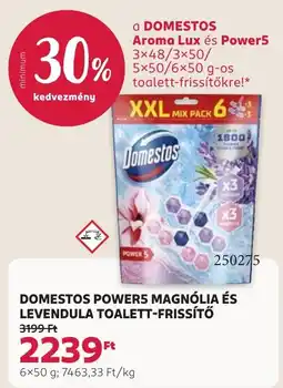 Rossmann domestos power5 toalett-frissítő ajánlat