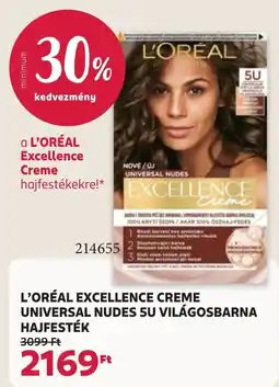 Rossmann L'oréal excellence creme ajánlat