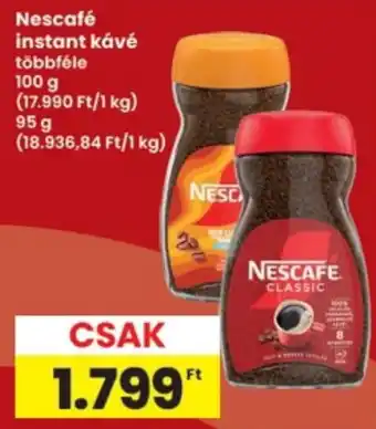 Nescafe instant kávé