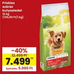 Interspar Friskies száraz kutyaeledel ajánlat