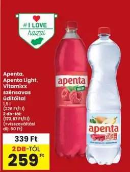 Interspar Apenta szénsavas üdítőital ajánlat