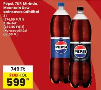 Pepsi szénsavas üdítőital