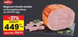 Interspar Regnum Gusto sonka ajánlat