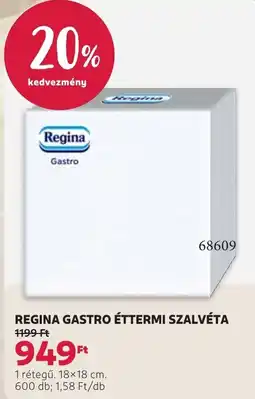 Rossmann Regina gastro éttermi szalvéta ajánlat