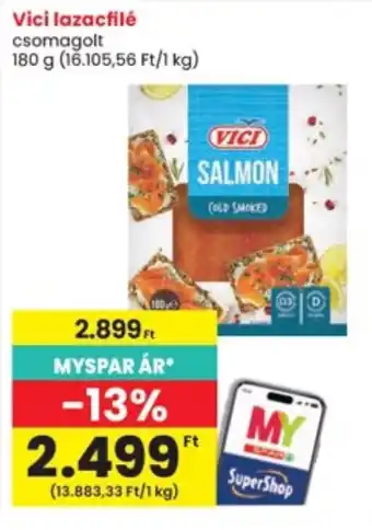 Interspar Vici lazacfilé ajánlat