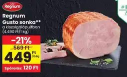 Spar Regnum gusto sonka ajánlat