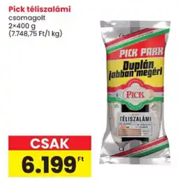 Spar Pick téliszalámi ajánlat