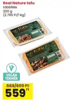 Interspar Real Nature tofu ajánlat