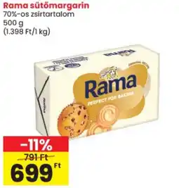 Spar Rama sütőmargarin ajánlat