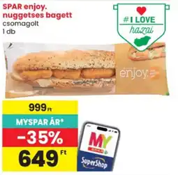Spar spar enjoy nuggetses bagett ajánlat