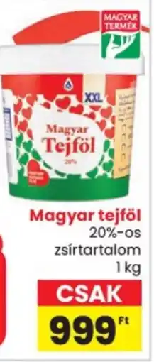 Spar Magyar tejföl ajánlat