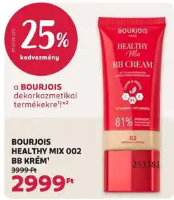 Rossmann bourjois healthy mix bb krém ajánlat