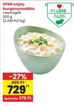 Interspar SPAR enjoy burgonyasaláta ajánlat