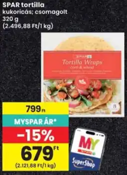 Interspar spar tortilla ajánlat