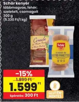 Interspar Schär kenyer ajánlat
