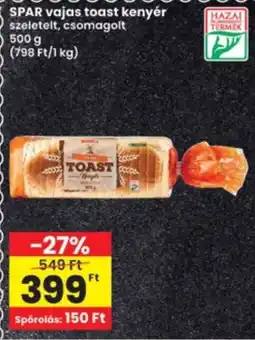 Interspar spar vajas toast kenyér ajánlat