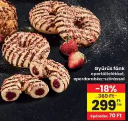 Interspar Gyűrűs fánk ajánlat