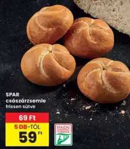 Interspar Spar császárzsemle ajánlat