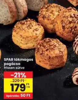 Interspar spar tökmagos pogácsa ajánlat
