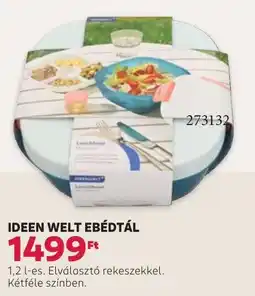 Rossmann Ideen Welt ebéd tálcá ajánlat