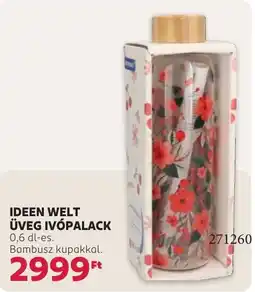 Rossmann Ideen Welt üveg ivópalack ajánlat