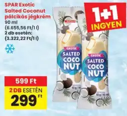 Interspar spar exotic pálcikás jégkrém ajánlat