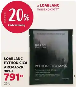 Rossmann Loablanc python cica arcmaszk ajánlat
