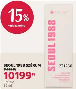 Rossmann K-secret seoul 1988 szérum ajánlat