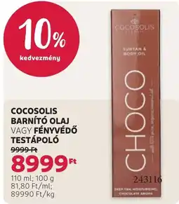 Rossmann Cocosolis barnító olaj ajánlat