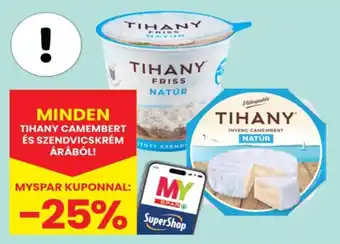 Spar Tihany camembert ajánlat