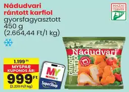 Spar Nádudvari rántott karfiol ajánlat