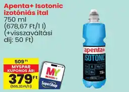 Spar apenta+ isotonic ital ajánlat